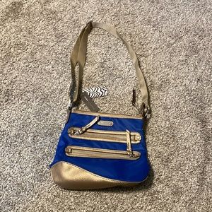 New with tags Dana Buchman blue crossbody bag purse